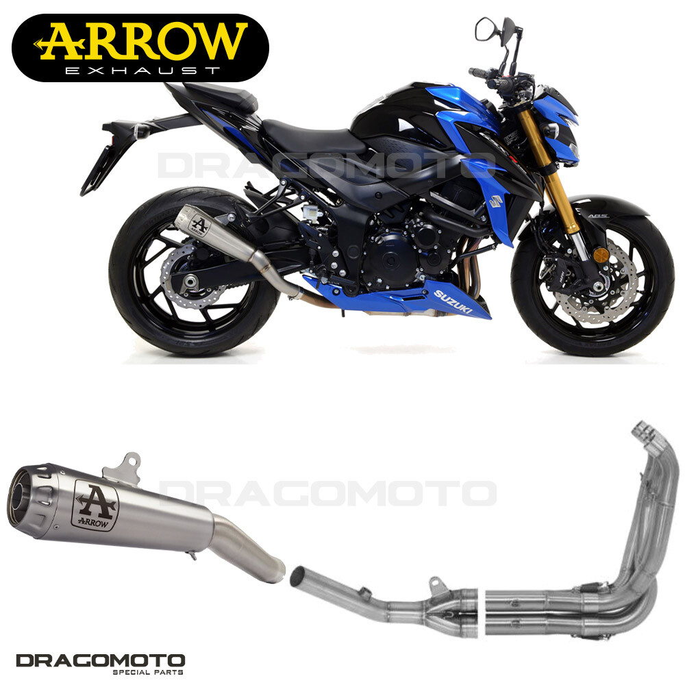 GSX-S750/GSR750 ARROW PRO RACE マフラー Arrow GSX-S750 2017-2021 スリップオン Pro-Race ニクロム