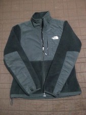 The North Face Polartec Fleece Jacket Women's Medium Black  Gray Full Zip