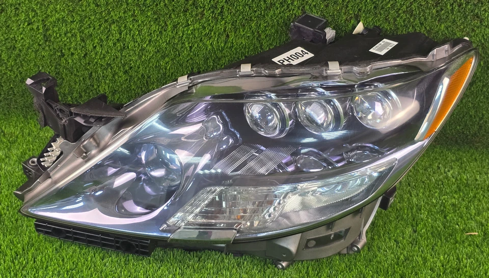 Par de faros de triple haz de xenón HID 2007-2009 Lexus LS460 LS460L LS600H OEM Foto 3 de 4