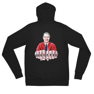 Mr. Rogers HOOD LIFE Unisex zip hoodie | eBay