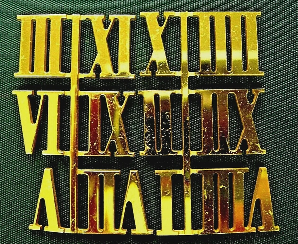 Index chiffres romain dial cadran clock horloge pendule uhr paris cartel MOYEN 2 - Photo 4/4