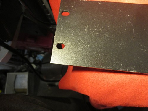 2RU Rack Mount Blank 19" x 3.5" Used Aluminum Black 2 Screw Hole - Picture 5 of 5
