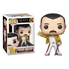FUNKO POP ! ROCKS QUEEN - (96) FREDDIE MERCURY AT WEMBLEY LIVE 1986 FIGURE VINYL