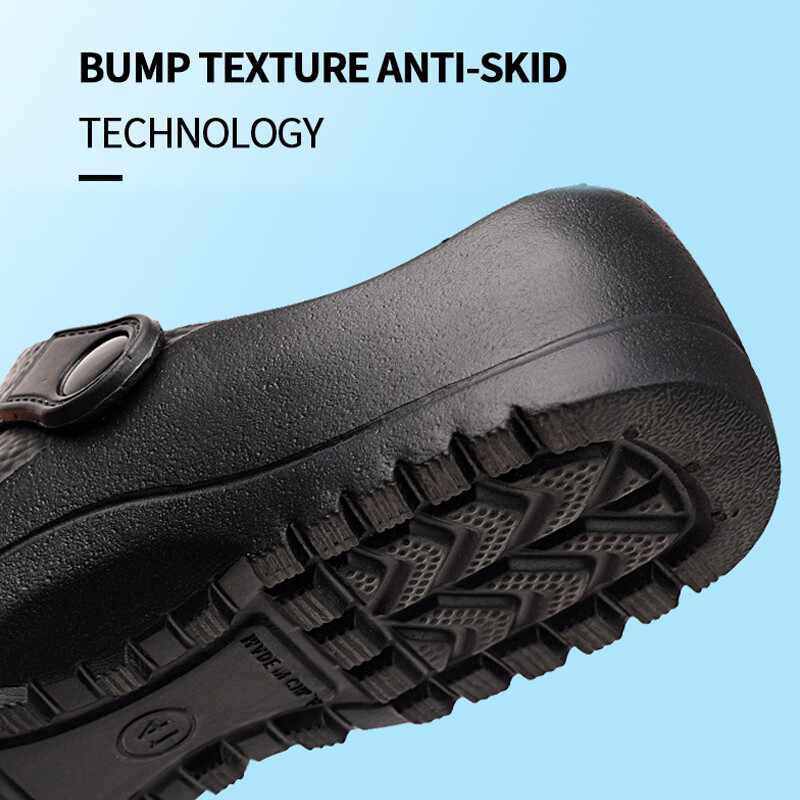 Non Slip Shoes Oil Resistant Work Shoes Cushion Chef Shoes Safety