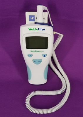 Welch Allyn Digital Thermometer SureTemp Plus 690 with Probe + 25 Probe Covers
