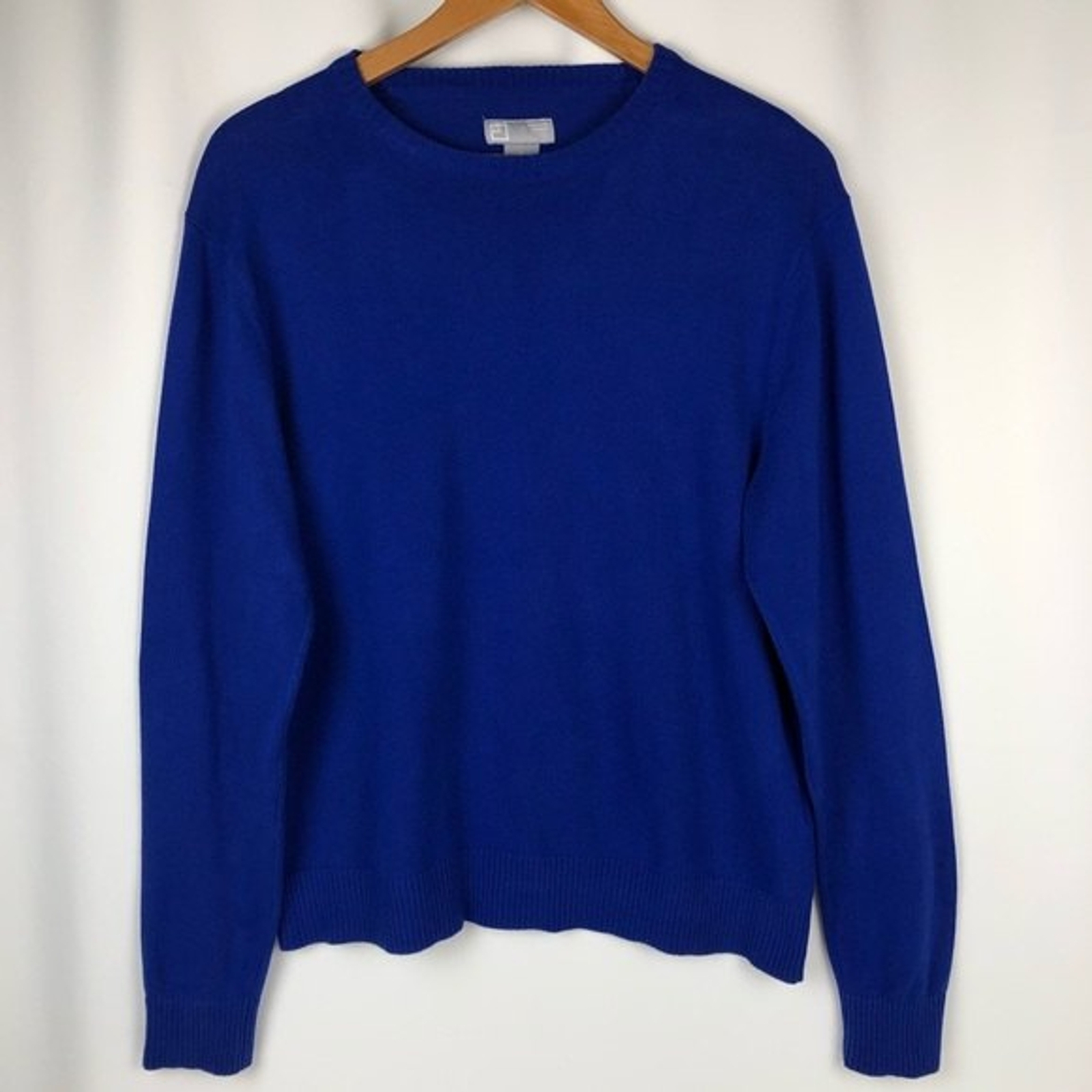 JCPenney Royal Blue V-Neck Sweater 