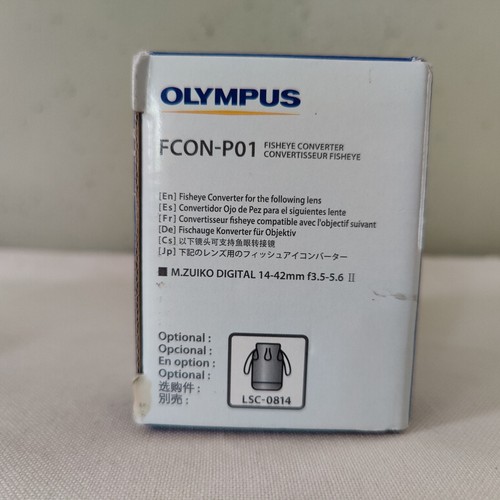 Olympus Pen FCON-P01 Fisheye Converter New in Open Box Excellent Condition - Picture 5 of 14