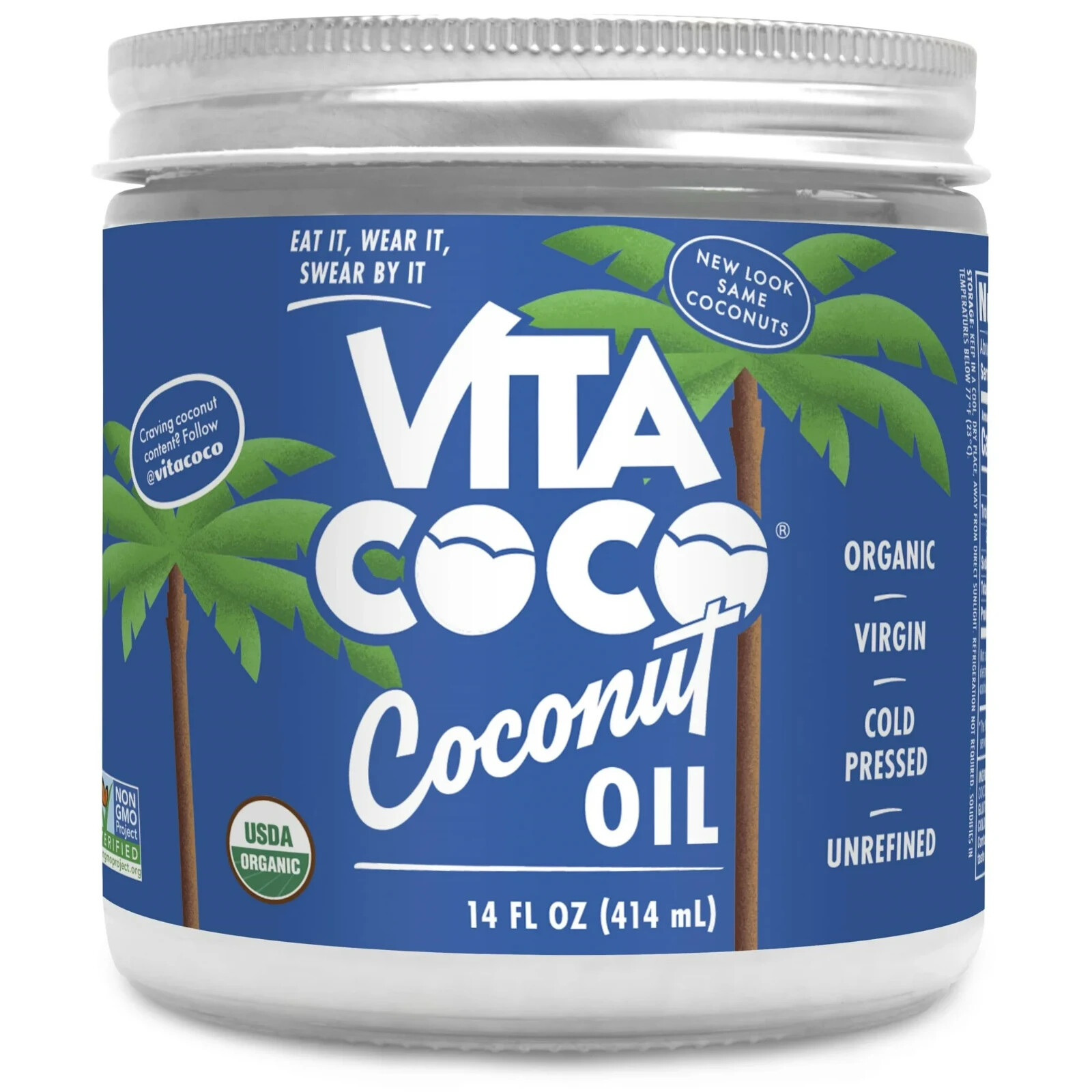 Vita Coco Coconut Oil, 14 fl oz ( 414 ml ) Fast Shipping