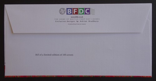 2012 The Great War Ltd Edition Bradbury BFDC 206 FDC with SHS - Picture 2 of 2