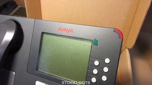 Avaya 9630G Black Digital Office IP VoIP Desk Phone INCL HANDSET - NEW OPEN BOX - Photo 2/6