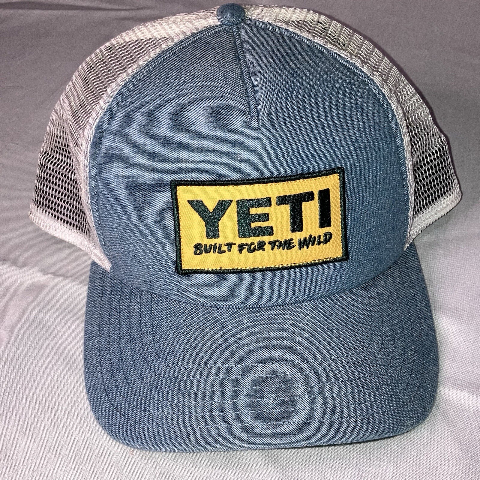 Yeti Cooler Cap Built For The Wild Patch Snapback… - image 1