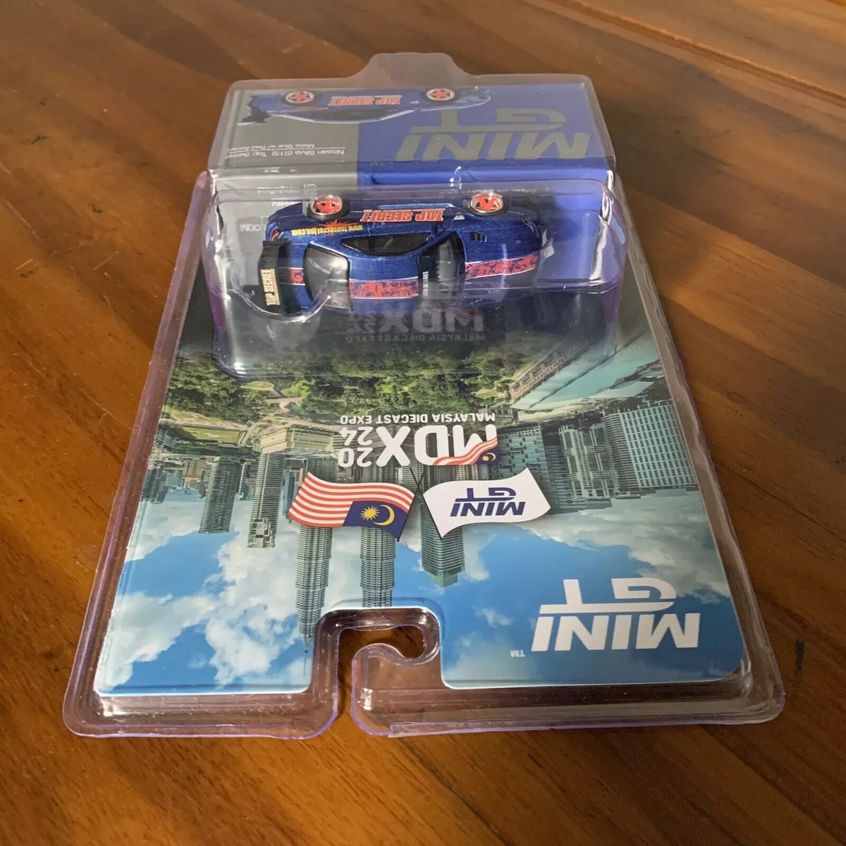 Mini GT #749 Nissan Silvia (S15) Top Secret Matte Blue