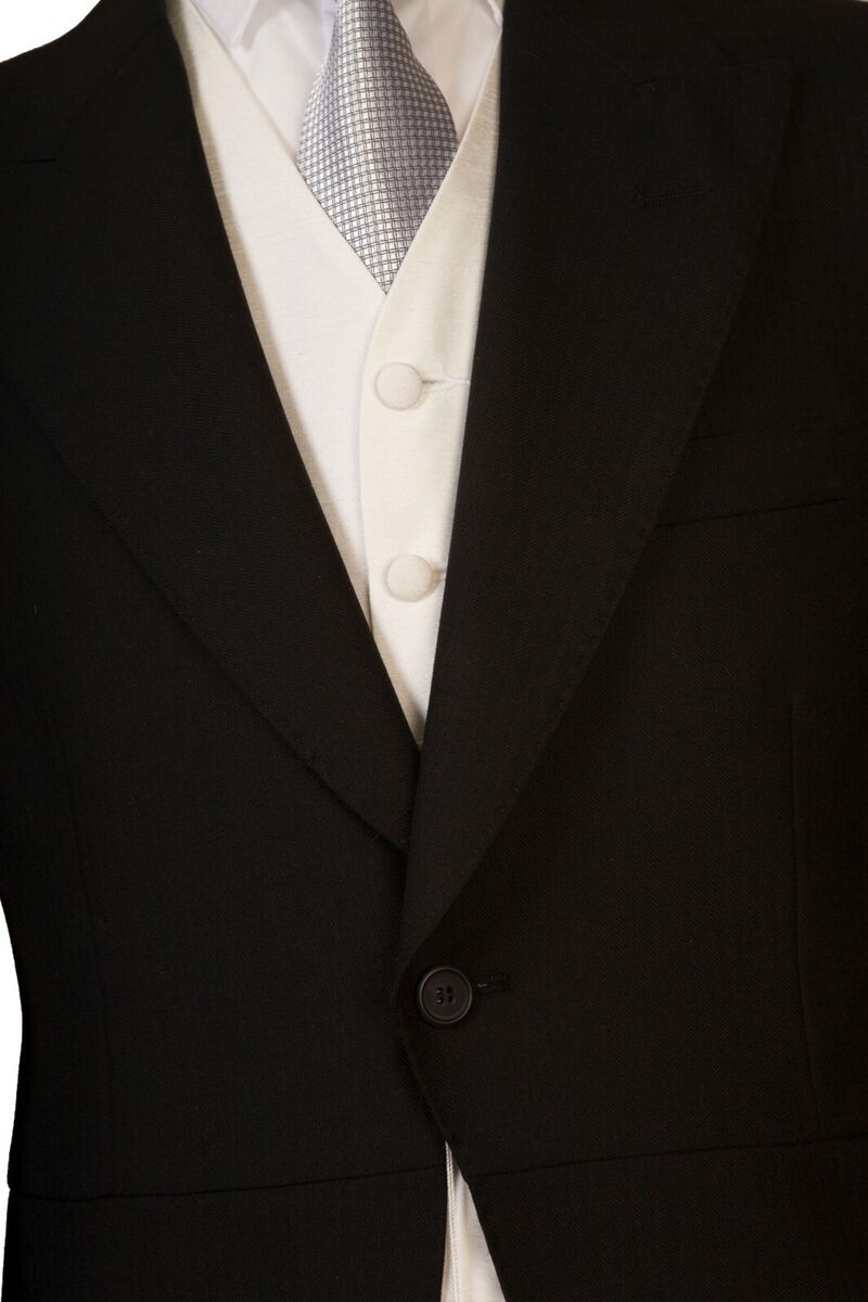 Mens Morning Suit Tailcoat Wool Wedding Jacket Herringbone Mens Morning Suit Tailcoat Wool Wedding Jacket Herringbone