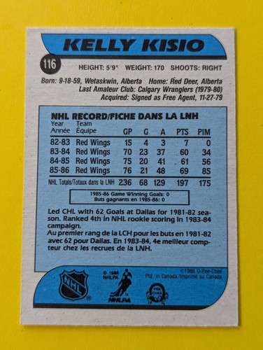 1986-87 O-Pee-Chee NHL Hockey Cards OPC U-Pick 1 - 126 Complete your Set. - Picture 345 of 371