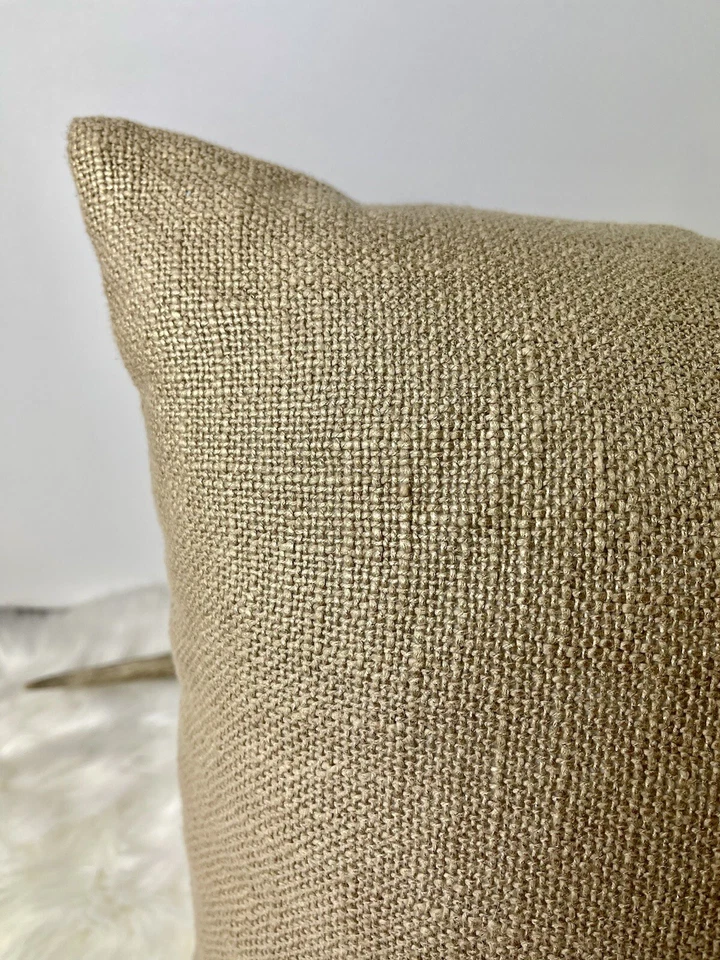 (2) Almohadas Art Of Home For Ann Gish esmalte metálico acento dorado 18” Difíciles de encontrar Foto 4 de 4