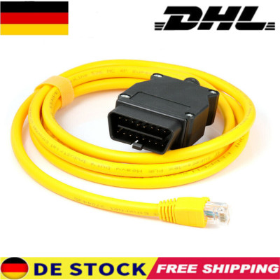 Für BMW ENET Ethernet Interface Codierung RJ45 OBD Programmierung Diagnose Kabel