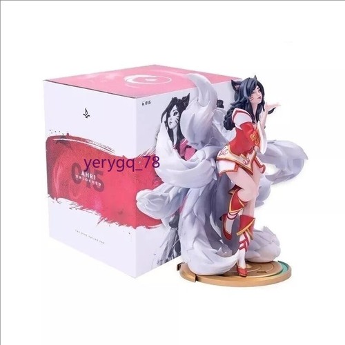 LOL League of Legends Personaje Ahri Figura El Zorro de Nueve Colas Estatua Genuina - Imagen 2 de 5