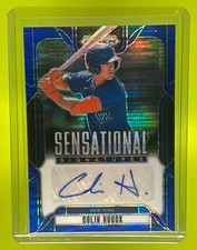 COLIN HOUCK BLUE AUTO /49 - 2025 Panini Prizm Sensational Signatures #SS-CH Mets