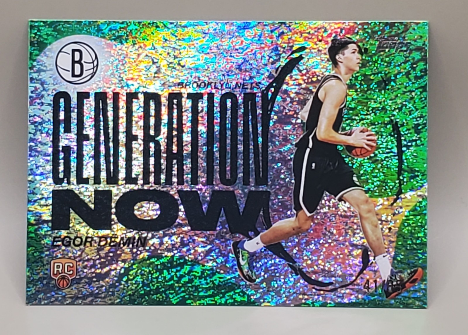 Egor Demin /99 Green RC - 2025-26 Topps Generation Now GN-8 41/99 Rookie