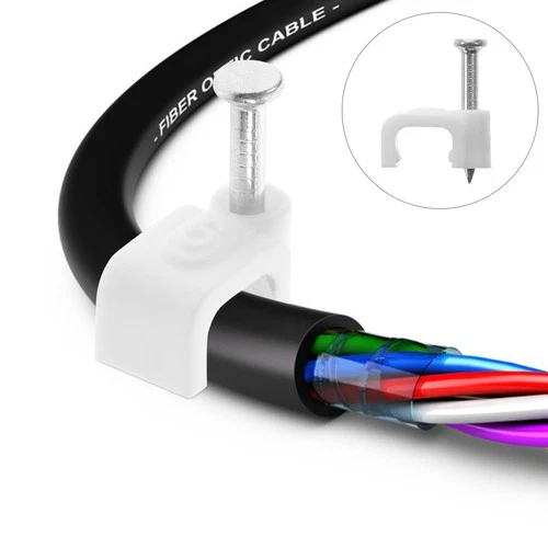 Cable 500PCS ASTAUCHE DE CABLE EXTÉRIE