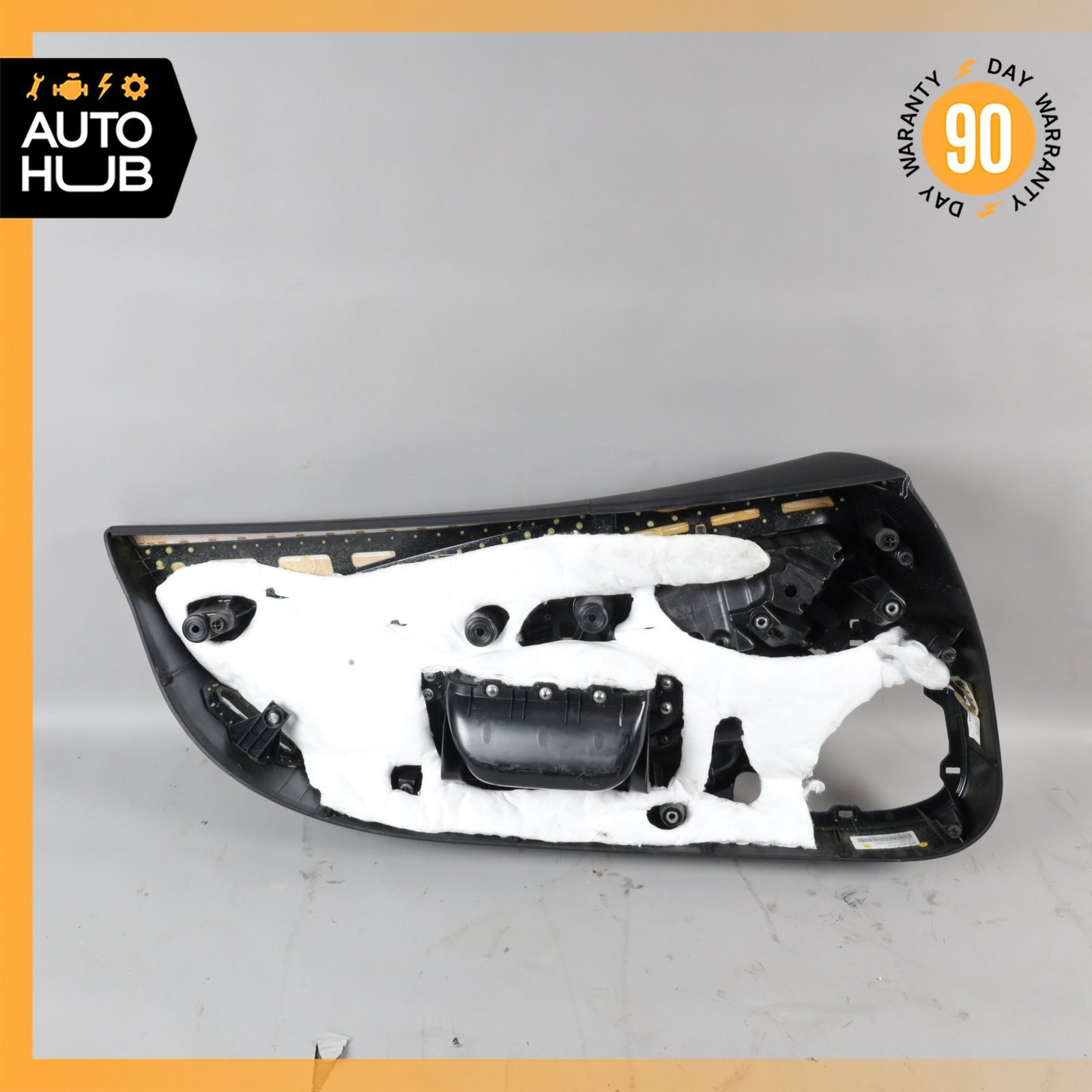 16-21 McLaren 570S Right Side Interior Door Panel Nappa Suede Jet Black OEM
