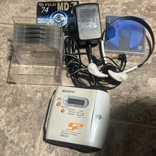 Sony MZ-S1 Net MD Sports Walkman MiniDisc Player Recorder G Protection Tested