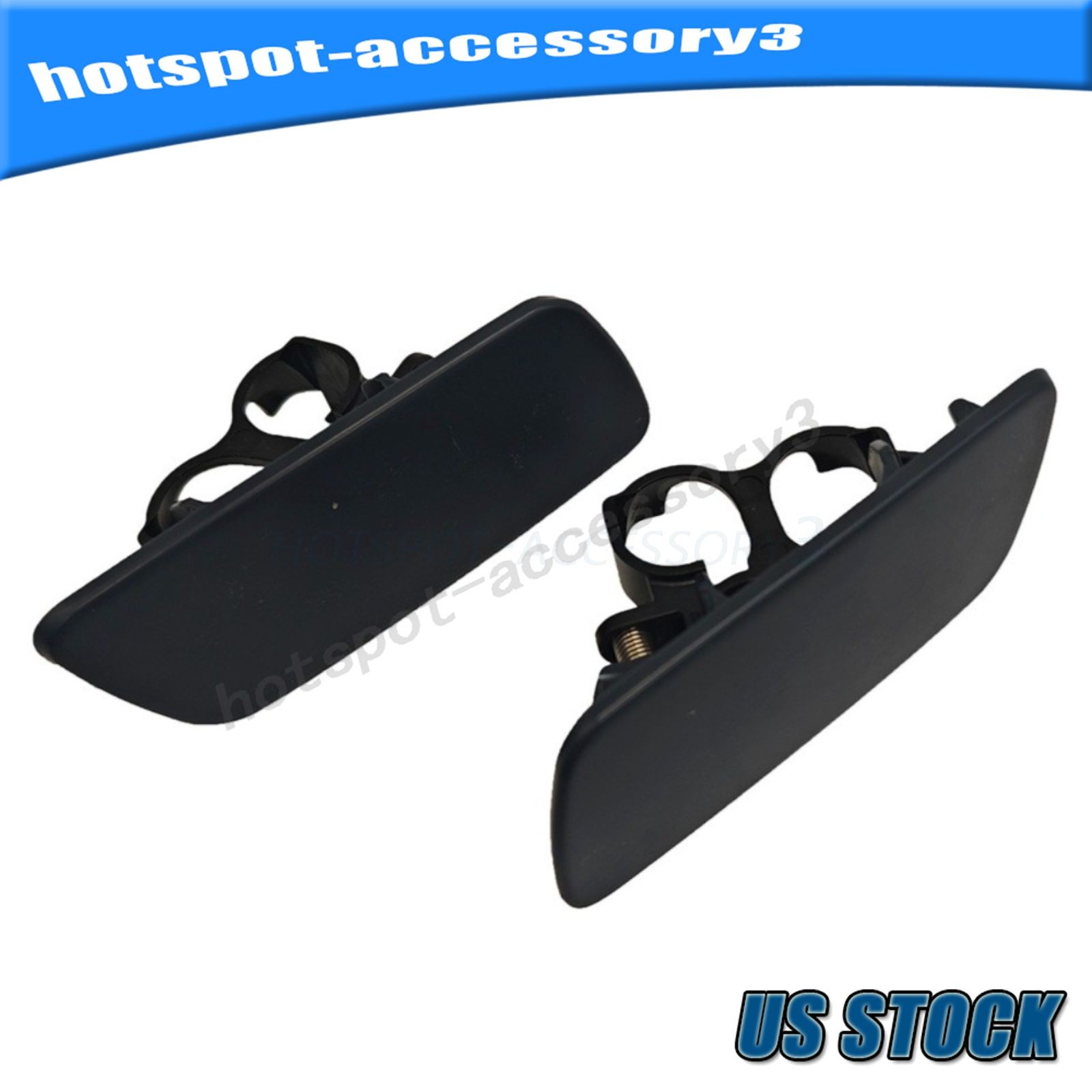 61677244960 Right & Left Headlight Washer Cover Fits For 10-18 Rolls-Royce Ghost