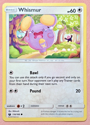 Whismur & Bewear  ~Cute Pokemon Cards~ Pretty in Pink & Pastel Gallery~ Cameos