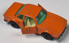 Vintage 1978 Matchbox Superfast No.45 BMW 3.0 CSL Orange Diecast England