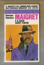 GEORGES SIMENON - Maigret e il caso Saint-Fiacre - MONDADORI 1966 PRIMA EDIZIONE