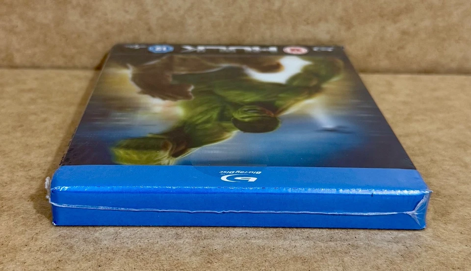 THE INCREDIBLE HULK - UK EXCLUSIVE LENTICULAR BLU RAY STEELBOOK - NEW & SEALED - Image 4 of 4