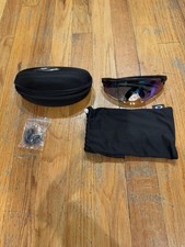 OAKLEY Encoder Sunglasses Matte Black Ink/Prizm Jade NEW, With Case And Nose Pad