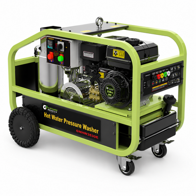 #ad Hot Water Pressure Washer 3500 PSI 3.0GPM GreenPower America Diesel Heated 212°F $2789.99