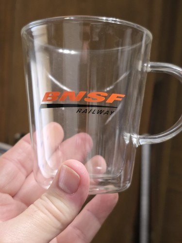 BNSF Borosilicate Mugs (2) - Picture 2 of 9