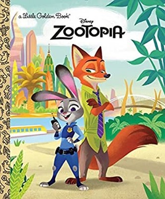 Zootopia Little Golden Book Disney Zootopia Picture Book