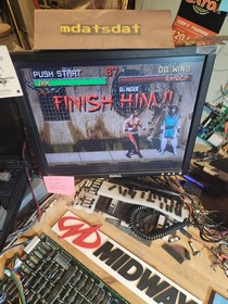 MORTAL KOMBAT 2  PCB JAMMA ARCADE BOARD SET REVISION 9.1 WORKING!!!! MIDWAY 