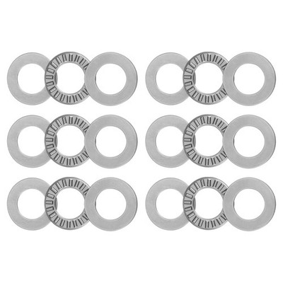 NTA1018 Thrust Needle Roller Bearings 5/8''x1-1/8''x5/64'' with Washers 6pcs