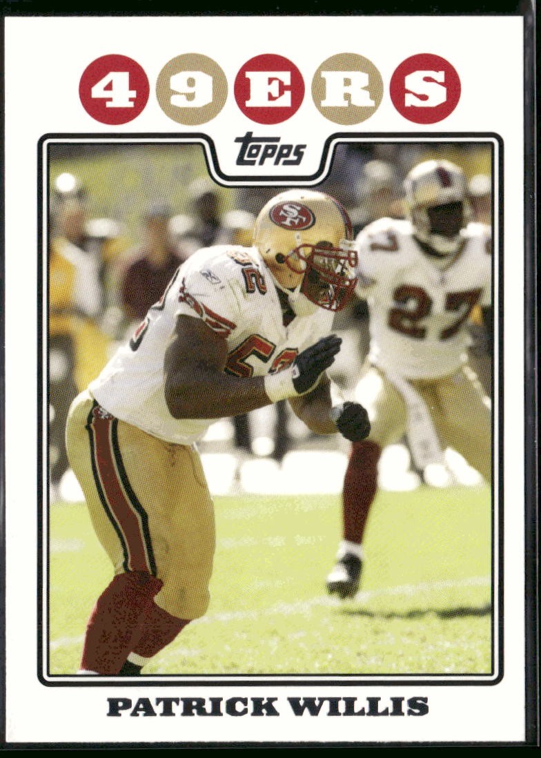 2008 Topps Patrick Willis #230 San Francisco 49ers