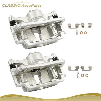 For 2001 2002 2003 04 05 Honda Civic Front Pair Brake Calipers w/ Bracket