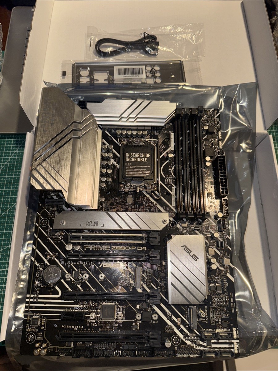 ASUS Prime Z690-P D4 LGA 1200 Intel Motherboard | eBay