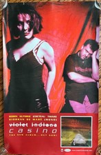 Violet Indiana RARE promo poster for the Casino record - 2002
