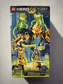 LEGO Hero Factory: Meltdown, Corroder, Xplode, Nitroblast NEW/SEALED