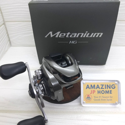 Shimano 20 Metanium HG Right Baitcasting Reel w/Box Manual Excellent Japan