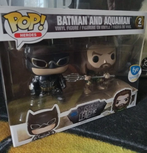 Funko Pop Batman i Aquaman 2-pak Justice League FYE Exclusive
