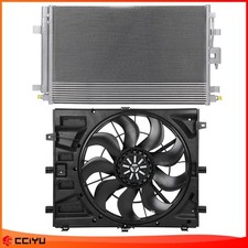 For Chevrolet Equinox GMC Terrain Radiator Cooling Fan And AC Condenser Assembly