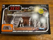 Star Wars Vintage Collection Endor Bunker w  Rebel Commando ROTJ 3.75 New Sealed