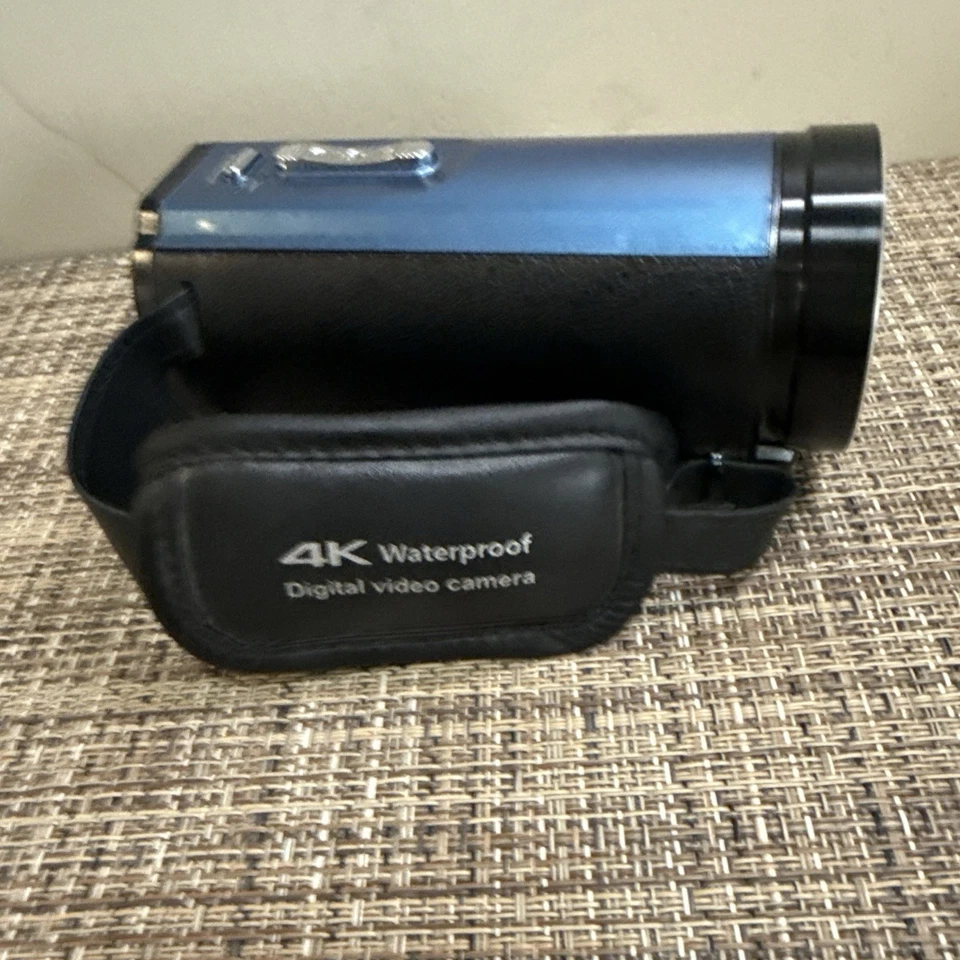 Vivitar 4K Camcorder Ultra HD Lens Recording 56MP 13MP DVR48K - BLUE Waterproof - Image 4 of 4