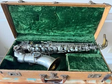 York Antique 1920's  Saxophone Grand Rapids Michigian, USA