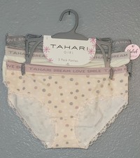 Tahari Girl Panties Underwear Seamless Hipsters 3 Pack, Tahari Girl Panties,
