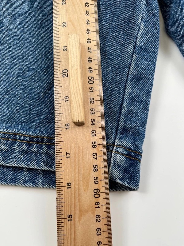 Nobu Blue Denim Long Shorts Baggy Relaxed Fit Y2K Skater Jorts Size W38 image 4